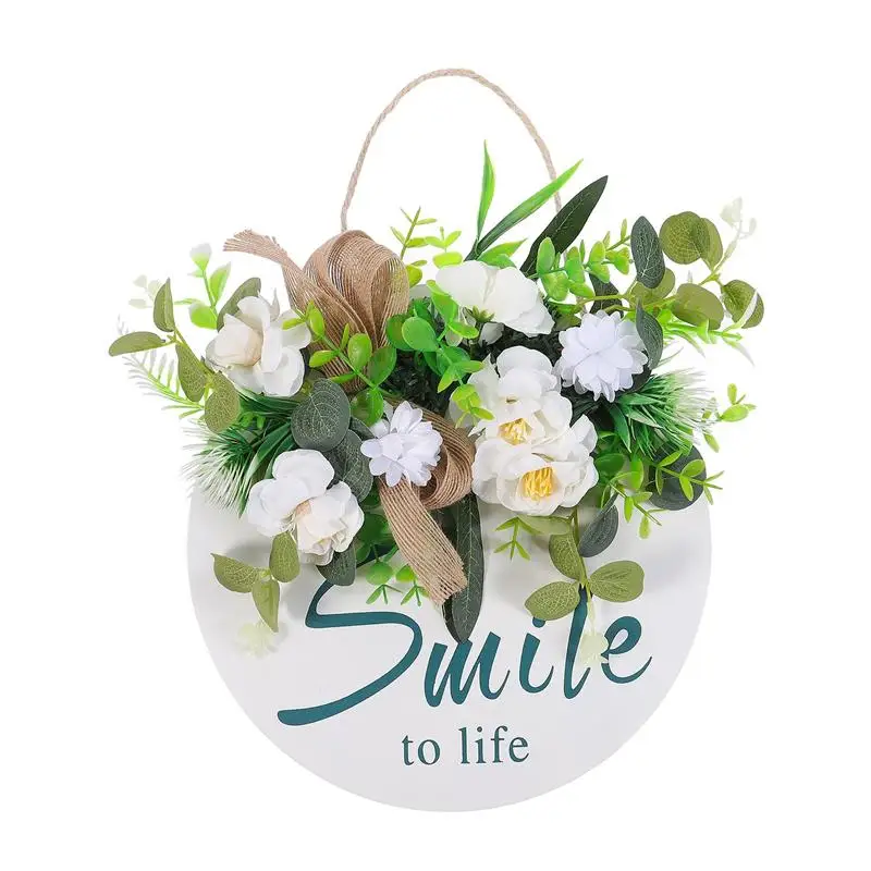 

1 Pc of Hanging Wreath Simulation Wreath Wall-mounted Wreath Wreath Decoration for Wall Home