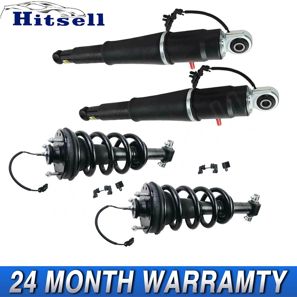 

For Chevrolet Suburban 1500 GMC Yukon XL Cadillac Escalade Front Rear Electric Assembly Shock 23312167 23151123 23151122