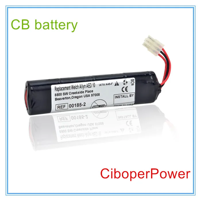 Defibrillator Battery Replacement FOR AED 10 00185-2 7919-2 B11387 Medical battery Non rechargeable | Laptop Batteries