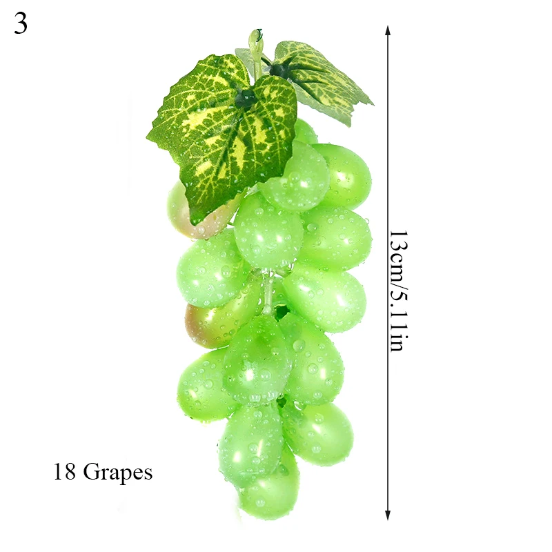 

Simulation Fruit Shooting Props Home Rattan Decoration Grape Bunch Artificial Fruit Grapes Fake Decorative Fruit Wedding Party