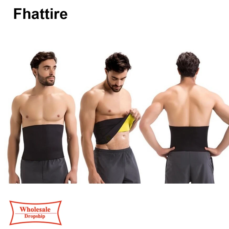 Новое поступление мужское Корректирующее белье для похудения пояс живота талии