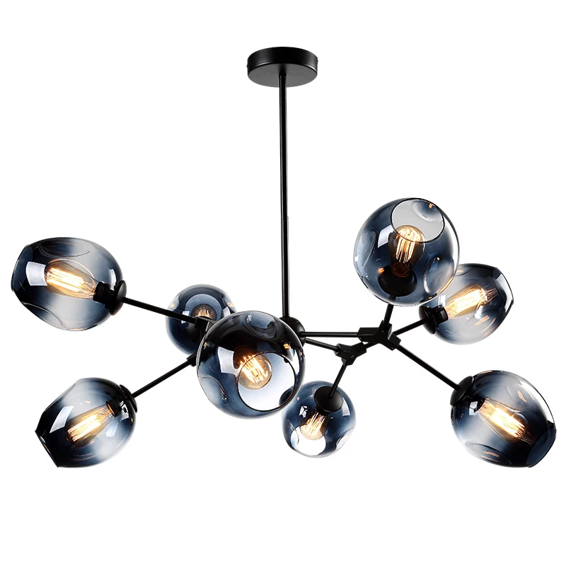 

Modern LED Chandeliers Villa Staircase Restaurant Nordic LOFT Hanging Lamp Indoor Decor Bedroom for Living Room Dining Lighting