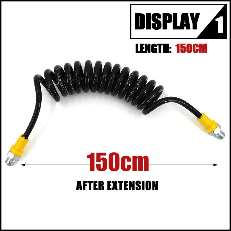 PCP воздушная Пневматика насос высокого давления дистанционный шланг M10x1 Мужская