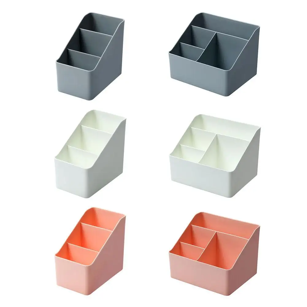 

Plastic Cosmetic Storage Box Saving Space Organize Holder Pen Jewelry Organizer Stationery Box Pencial Makeup W9F5