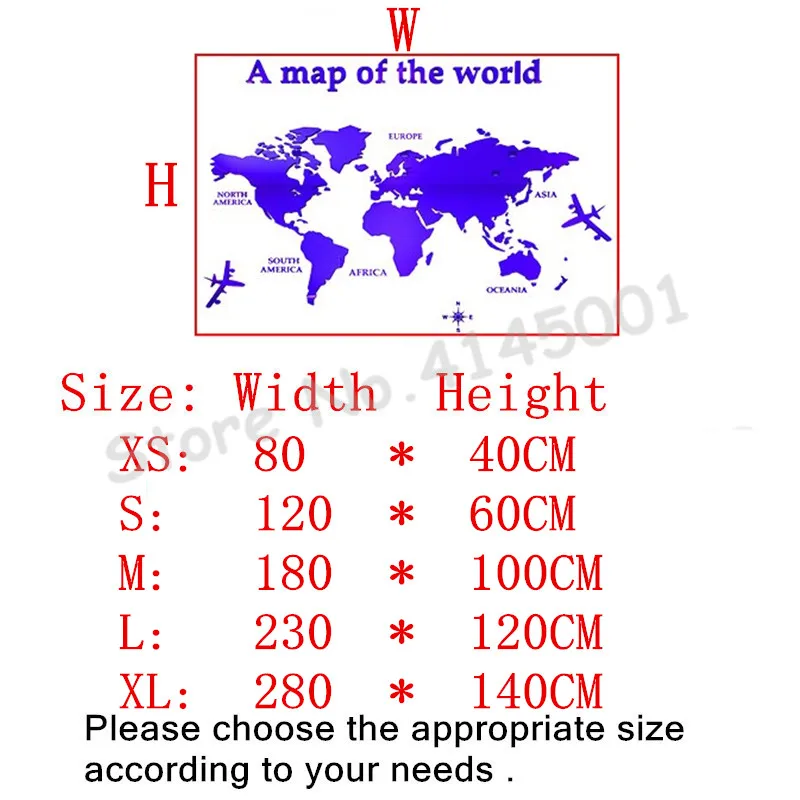 

World map Wall stickers Creative wall decoration 3d stereo acrylic wall sticker background office corporate culture wall decor