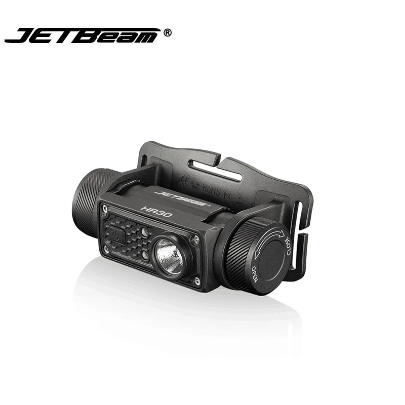 Налобный фонарь JETBeam HR30 светодиодный фонарик CREE SST40 N5 с USB-кабелем и аккумулятором