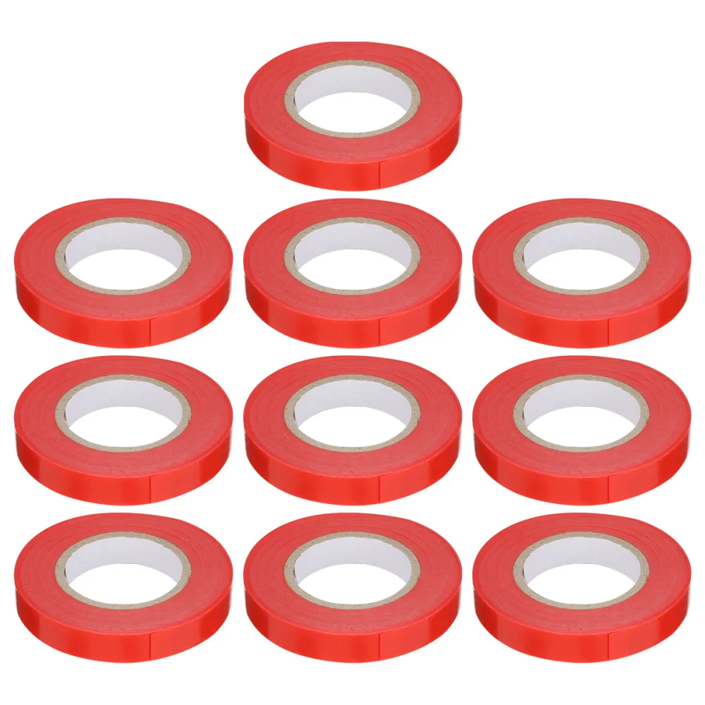 

10 Rolls Planting and Gardening PVC Tapes Plant Ribbon for Grape Cherry Tomato