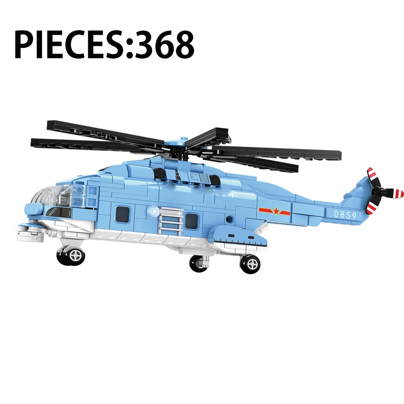 

Military Series World War II Navy Large Transport Aircraft DIY Model Building Blocks Bricks Toys Gifts