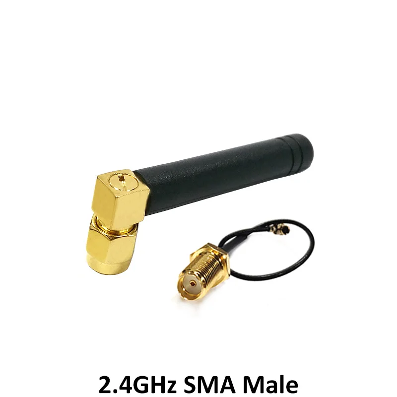 2 шт. антенна 4 ГГц wifi 5dBi SMA Штекерный разъем для маршрутизатора Wi fi + 21 см