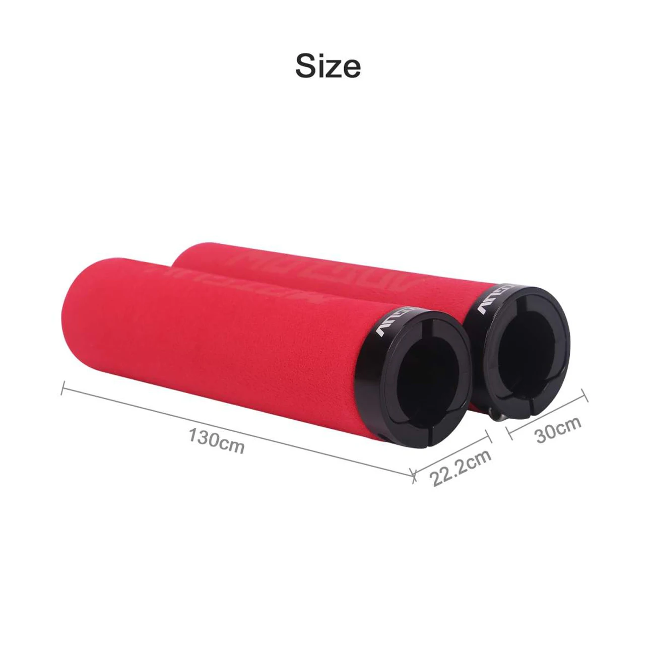 

1 Pair MTB Bicycle Double Lock Cycling Handle Bar Grips Hand Cover Anti slip Bicycle Handlebar Grips Bike Accessories