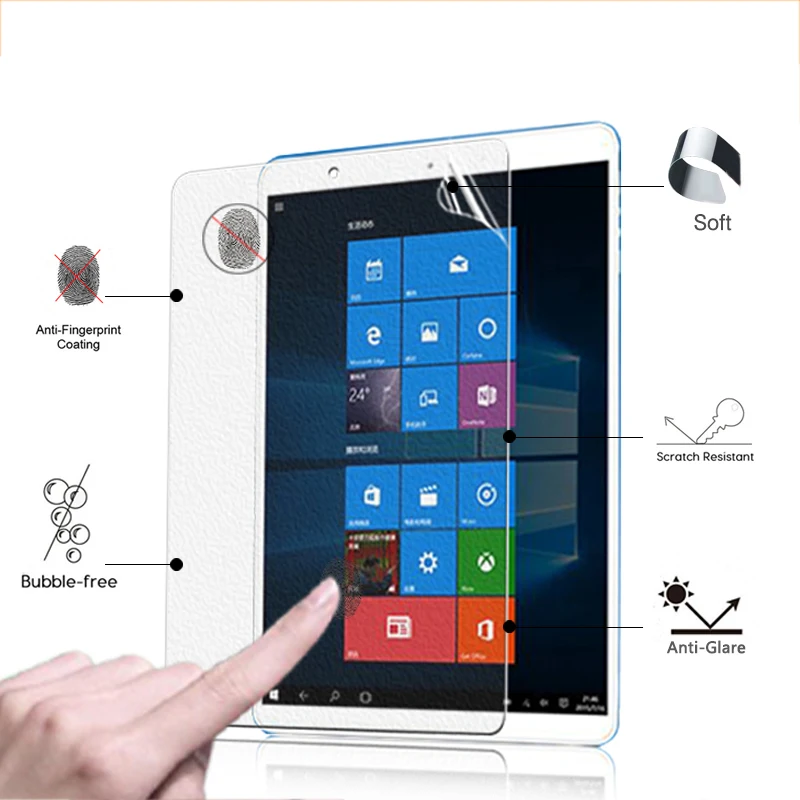 

Best front Anti-Glare screen protector matte film For Vido M9I 9.7" tablet anti-fingerprint screen protective films+ clean tools