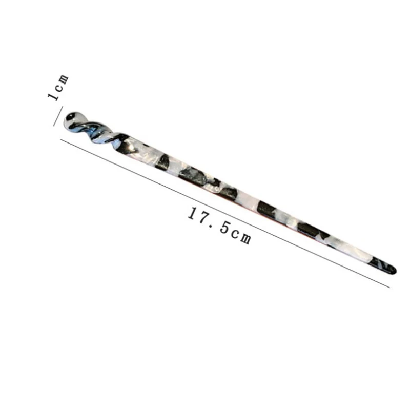 

Fashion Chinese Style Hair Sticks Vintage Acetate Chopstick Women Hairpins Hair Clips Pins Wedding Hair Jewelry Accessories