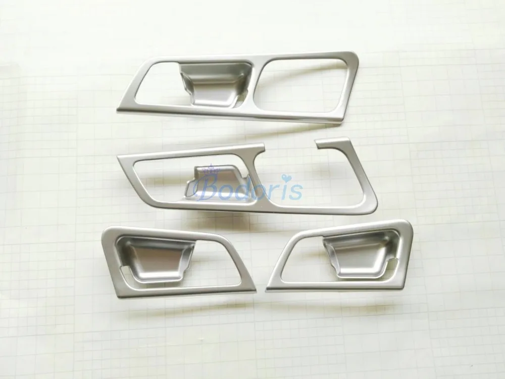LHD дверная ручка Чаша вставка рамка отделка панель хромированная Автомобильная