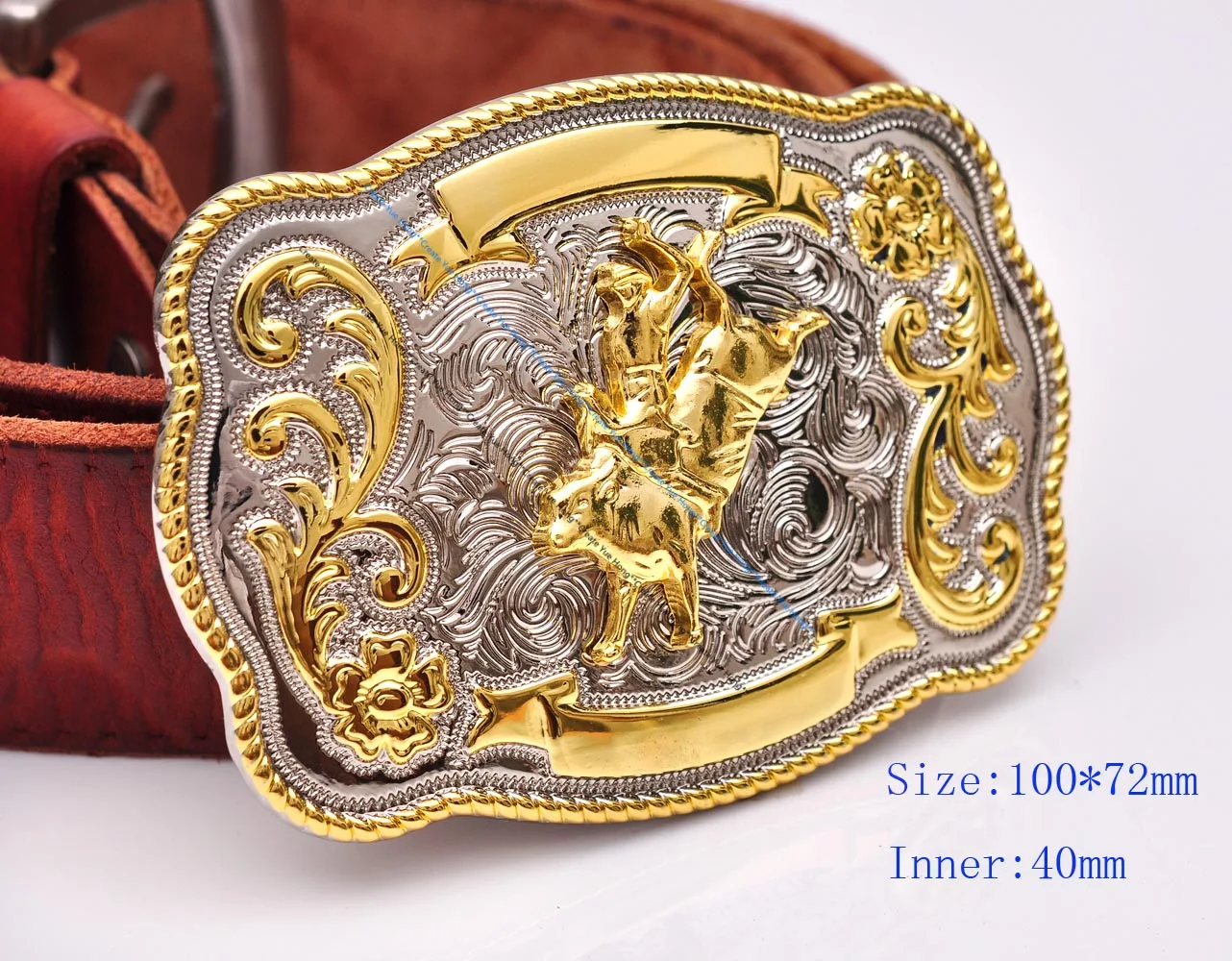 Мужской ремень с пряжкой из блестящей кожи длина 40 мм 100*72 | Украшения и аксессуары