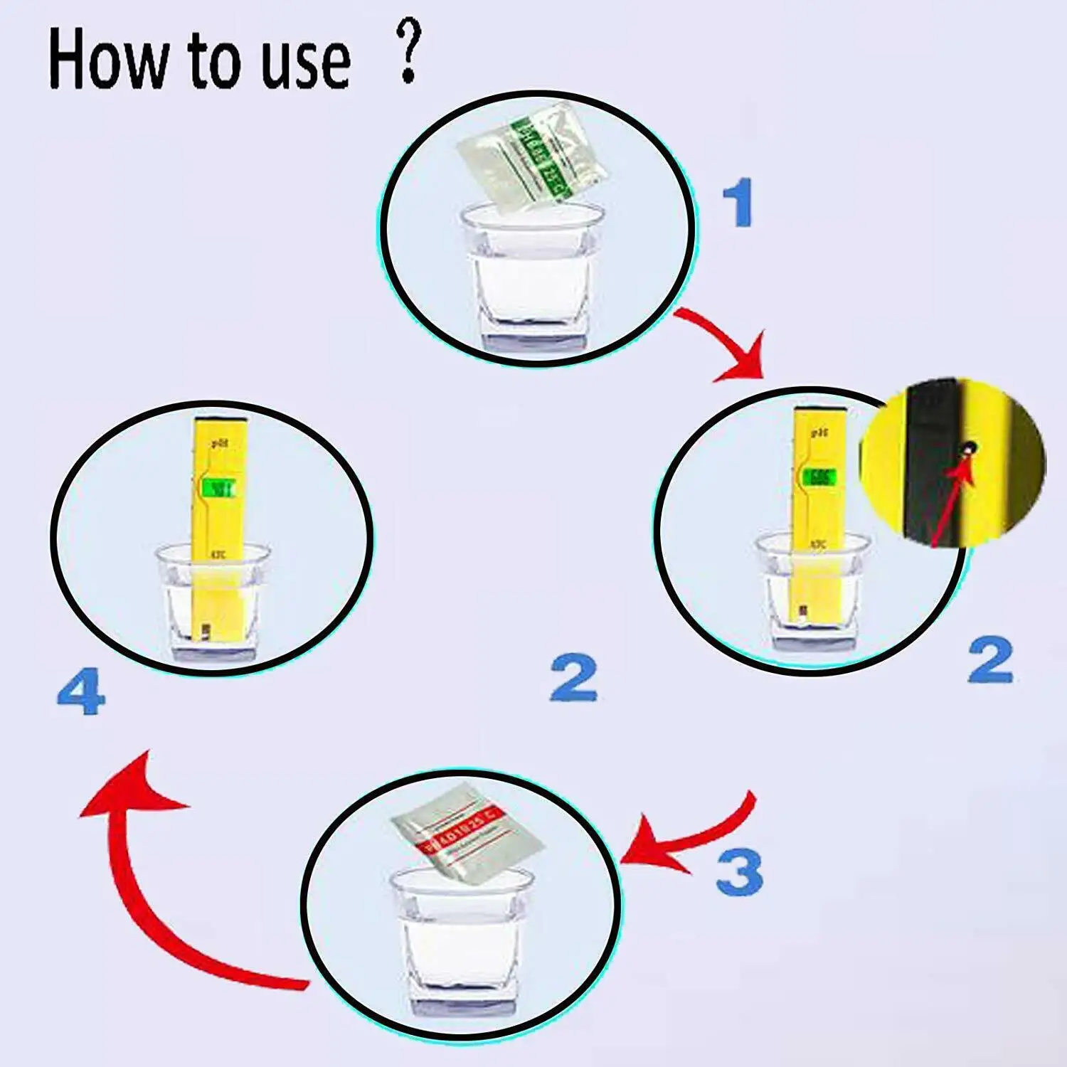Цифровой измеритель PH для аквариума бассейна спа воды с ЖК-дисплеем |