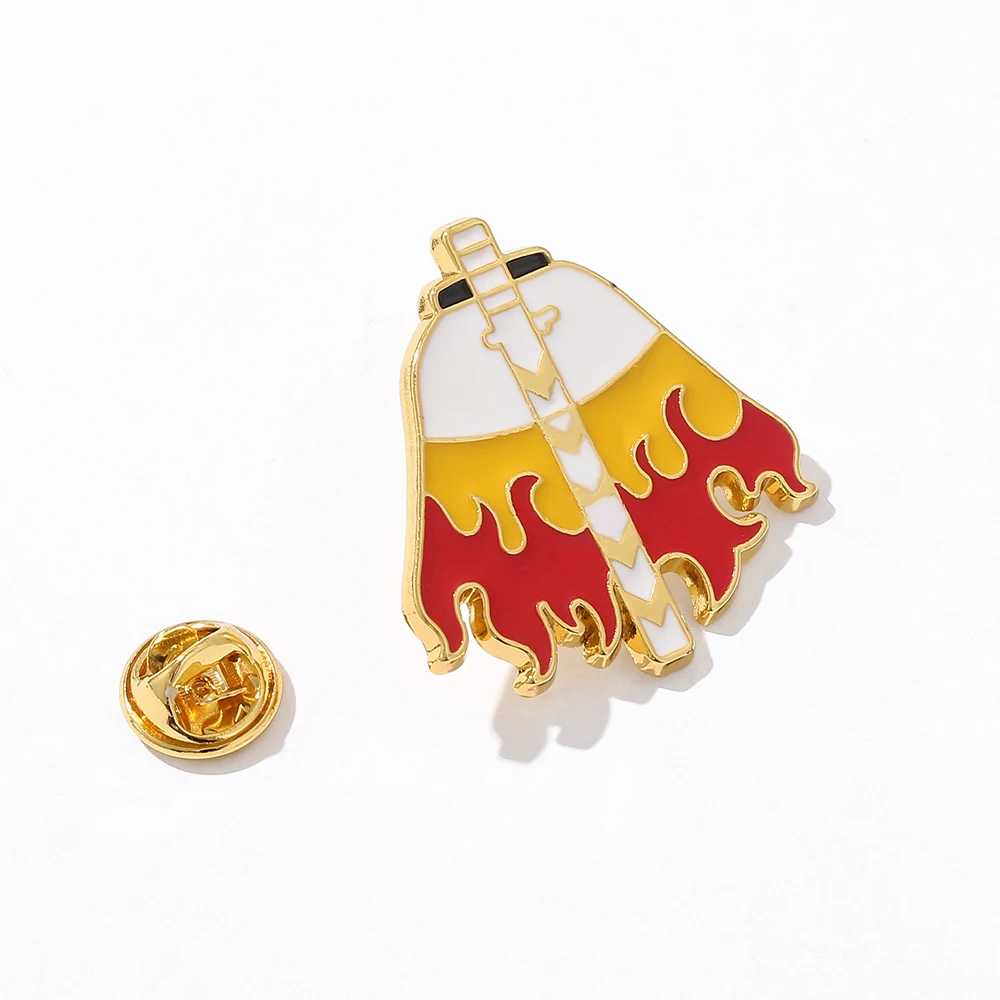 Горячая Распродажа брошь в стиле аниме демон Slayer 2021 тренд эмаль Pin мультфильм