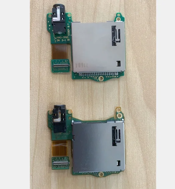 

100% Work Original Used Game Slot Card Reader Socke For NS Nintend Switch Game Console used Repair Parts Game Card Replacement