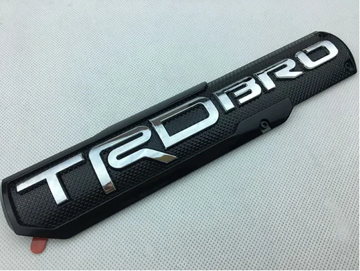 

3D TRD BRO Custom Auto Fender Emblem Trunk Badge Decal Sticker Car Accessories