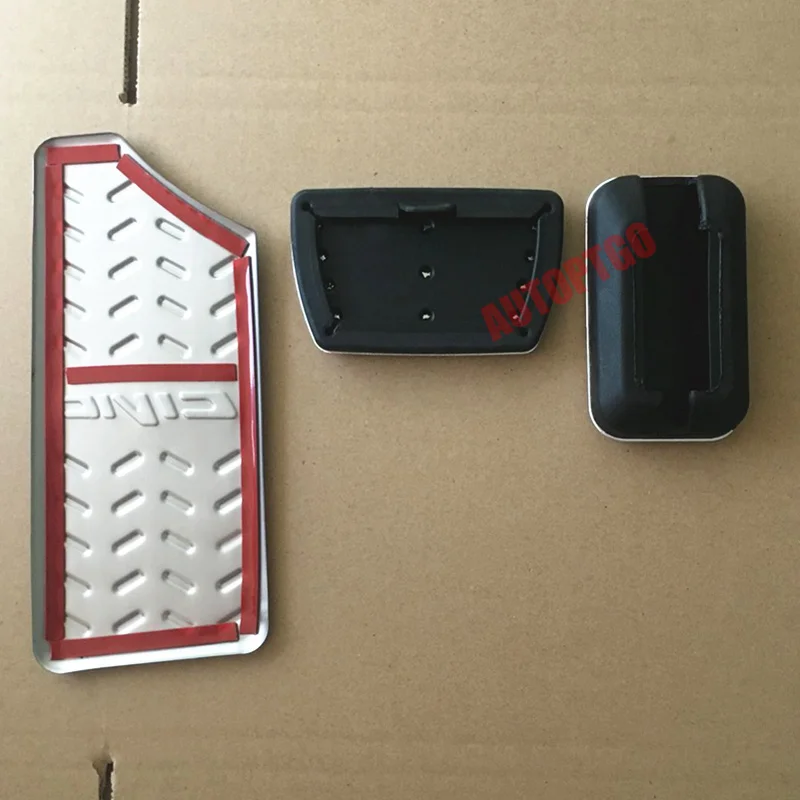 Стальной + резиновый автомобильный упор комплект для замены накладки на педаль