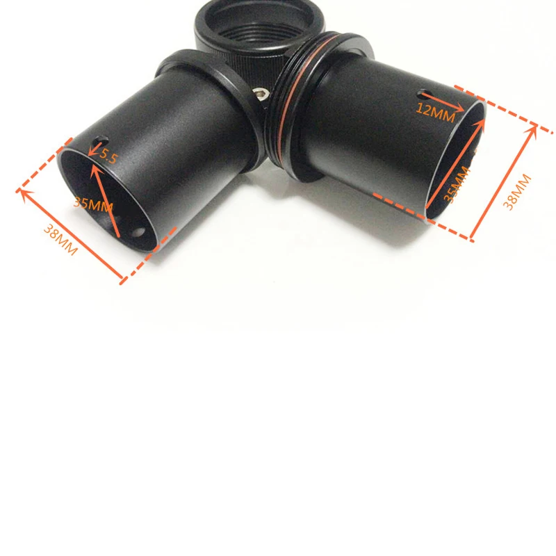 1PC Новый алюминиевый складной кронштейн крепления трубы из углеродного волокна D20/25/30/35/40 мм для подключения карбоновой трубы для RC UAV.