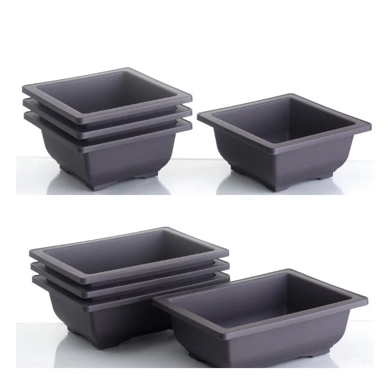 1 шт. пластиковый цветочный горшок для суккулентных растений бонсай питомник