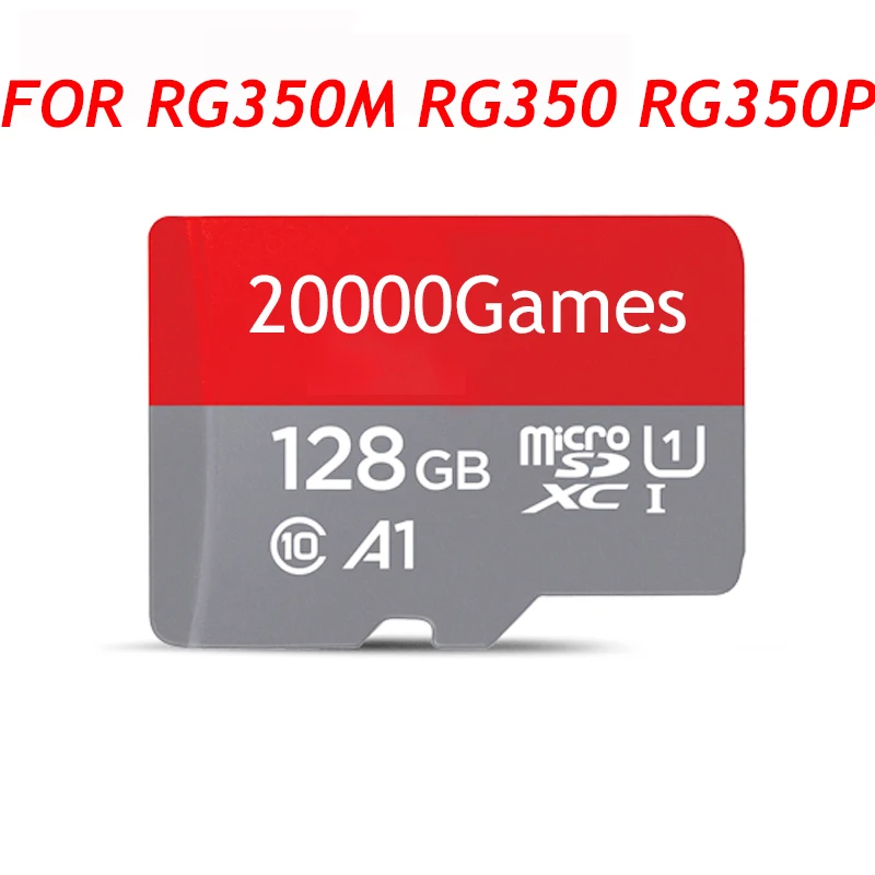 Memory card For RG351M RG351P RG280V RG300X RG350M RG350P RK2020 RK3326 Retro Game with PS1 GBA FBA and many other Emulator | Электроника