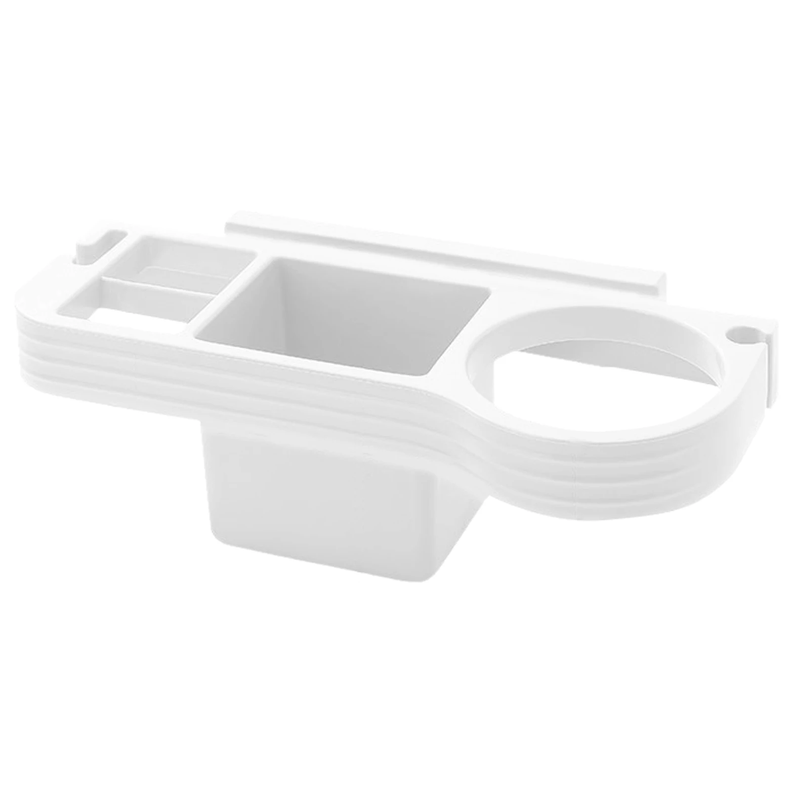 

Storage Rack Multifunction Bathroom Organizer No Trace Hair Dryer Holder Stand Accessories Modern Wall Mounted Shelf Draining