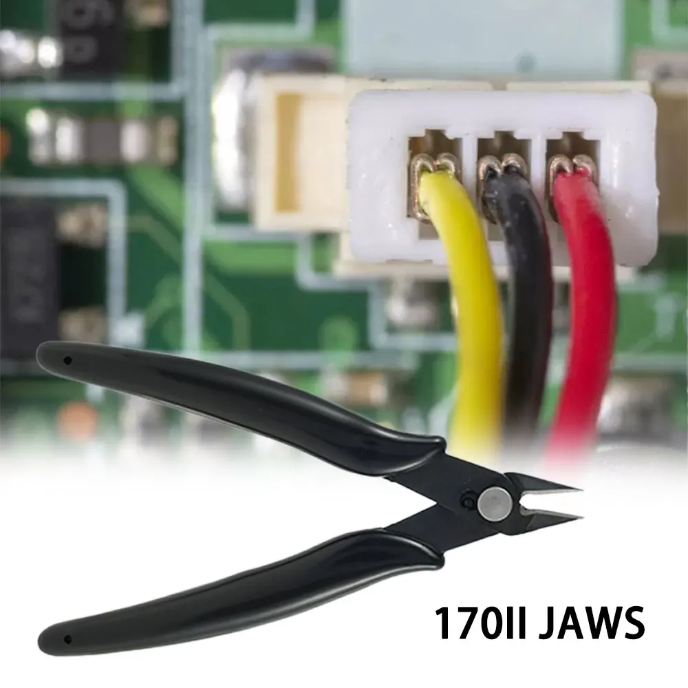 

1pc Diagonal Pliers Electronic Side Cutters Wire Cutting Snips Clamp Mini Flush Shears Pliers Cable Hand Tools Cut Repair DIY