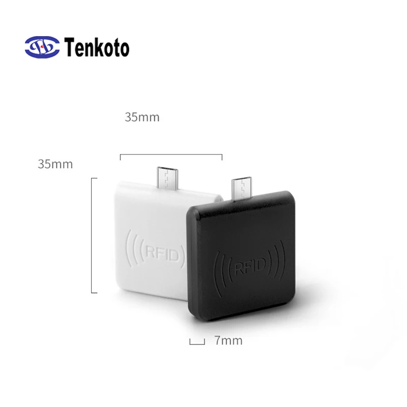 Новая модель мобильного телефона Android микро мини USB NFC 13,56 МГц RFID считыватель IC 10 бит номер поддержка без программного обеспечения