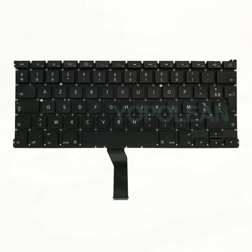 Сменная Клавиатура для ноутбука 3 шт. французская раскладка Macbook Air 13 дюймов A1369 A1466