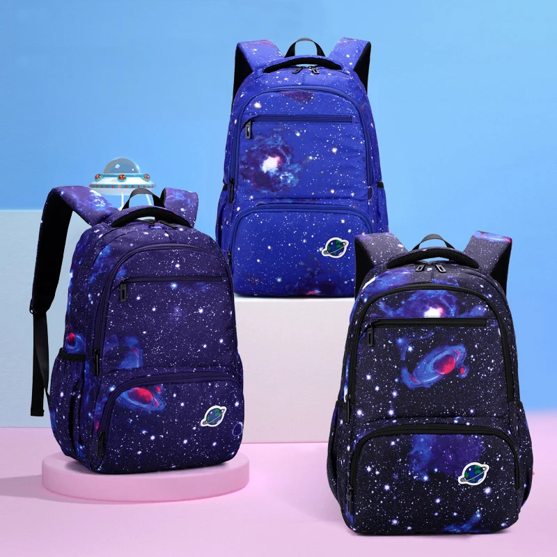 Рюкзак для мальчиков, нейлоновый, водонепроницаемый, износостойкий, для школы 3-6 классов