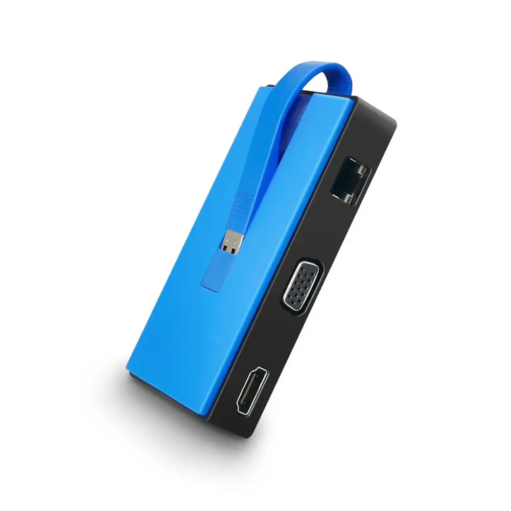 

Док-станция USB 3,0, совместимая с hdmi, USB 3,0, чип Displaylink USB 3,0 в hdmi, USB конвертер RJ45, win10/8/macs