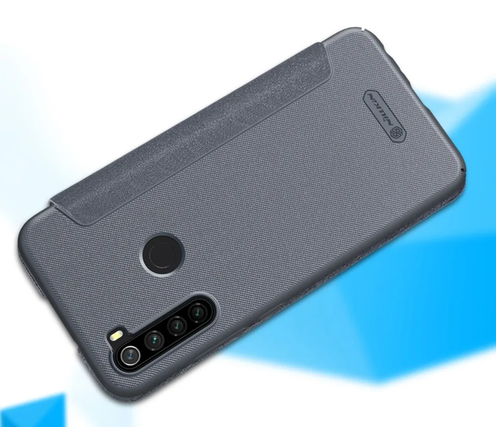 Для Xiaomi Redmi Note 3/7/8/фотоаппаратов моментальной печати 7S чехол Nillkin Sparkle Флип кожаный чехол для Redmi Note 8/7/6 iPad Pro чехол Магнитная Смарт Обложка сна