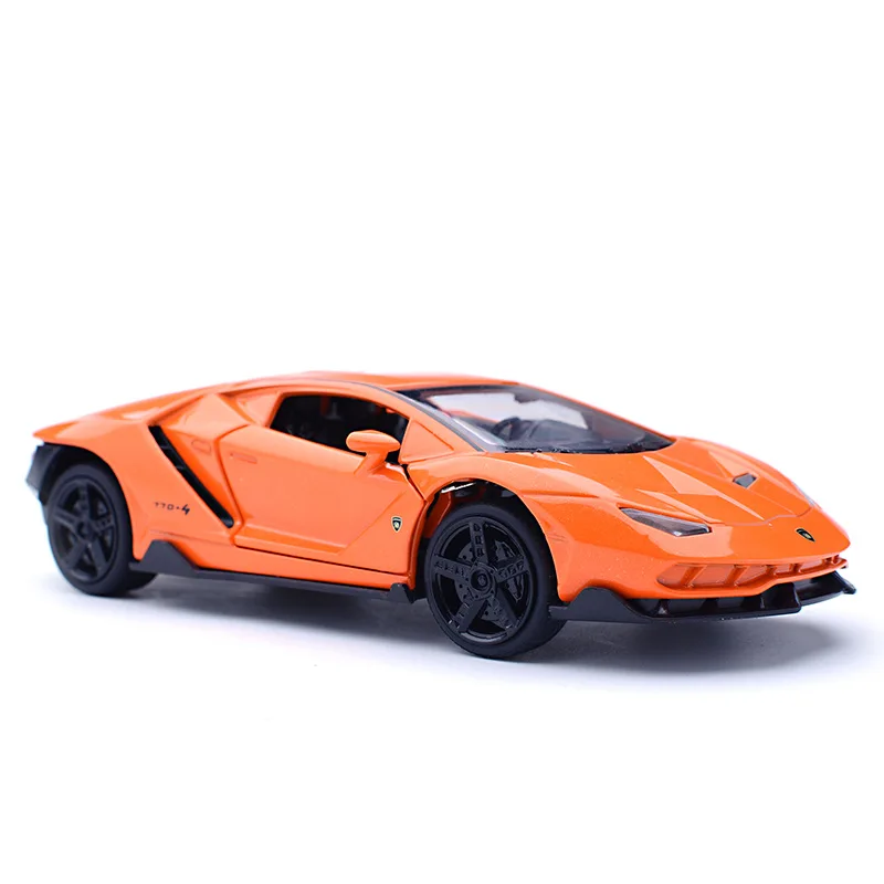 1:32 литая спортивная машина Centenario черная высокий симулятор металлическая модель
