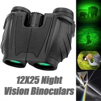 professional binoculars kids 10x25 mini telescope prism high powered binoculars mini hunting telescope scope sports 2021