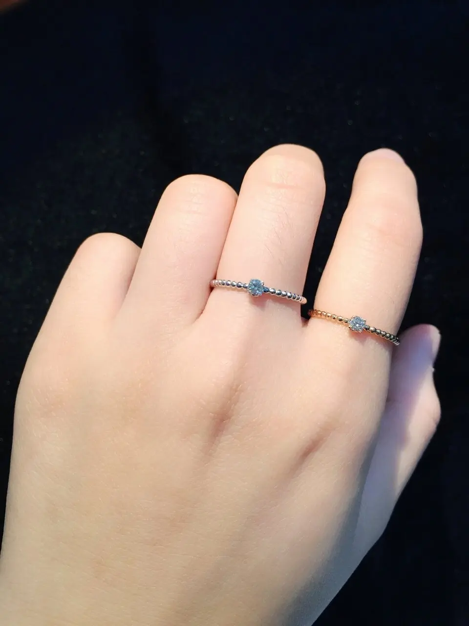 Кольцо с натуральным бриллиантом 18K золото чистое красивый драгоценный камень