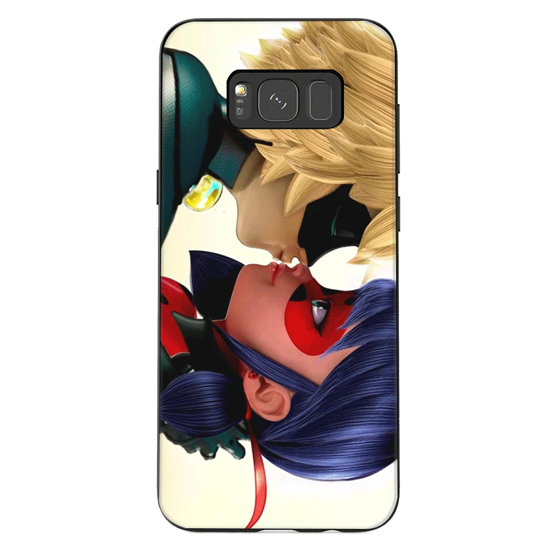 Чехол для телефона samsung M10 M20 M30 M40 S6 S7 край S9 S8 S10 S10E Plus Note 8 9 10 Божья коровка с