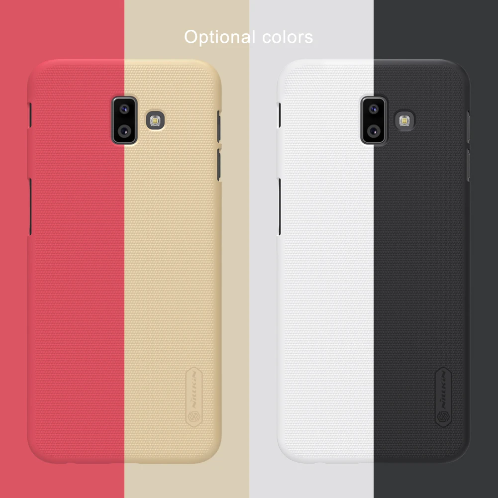 For Samsung Galaxy J6 Plus J6+ Case 6.0&quot NILLKIN Super Frosted Shield Matte PC Hard Phone Back Cover j6 Prime | Мобильные