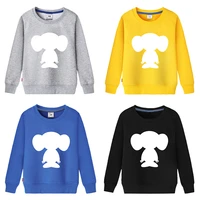 boys autumn long sleeve hooded tops cartoon animals print hoodies toddler clothing kids baby boys costume for 2 8 years new 2021