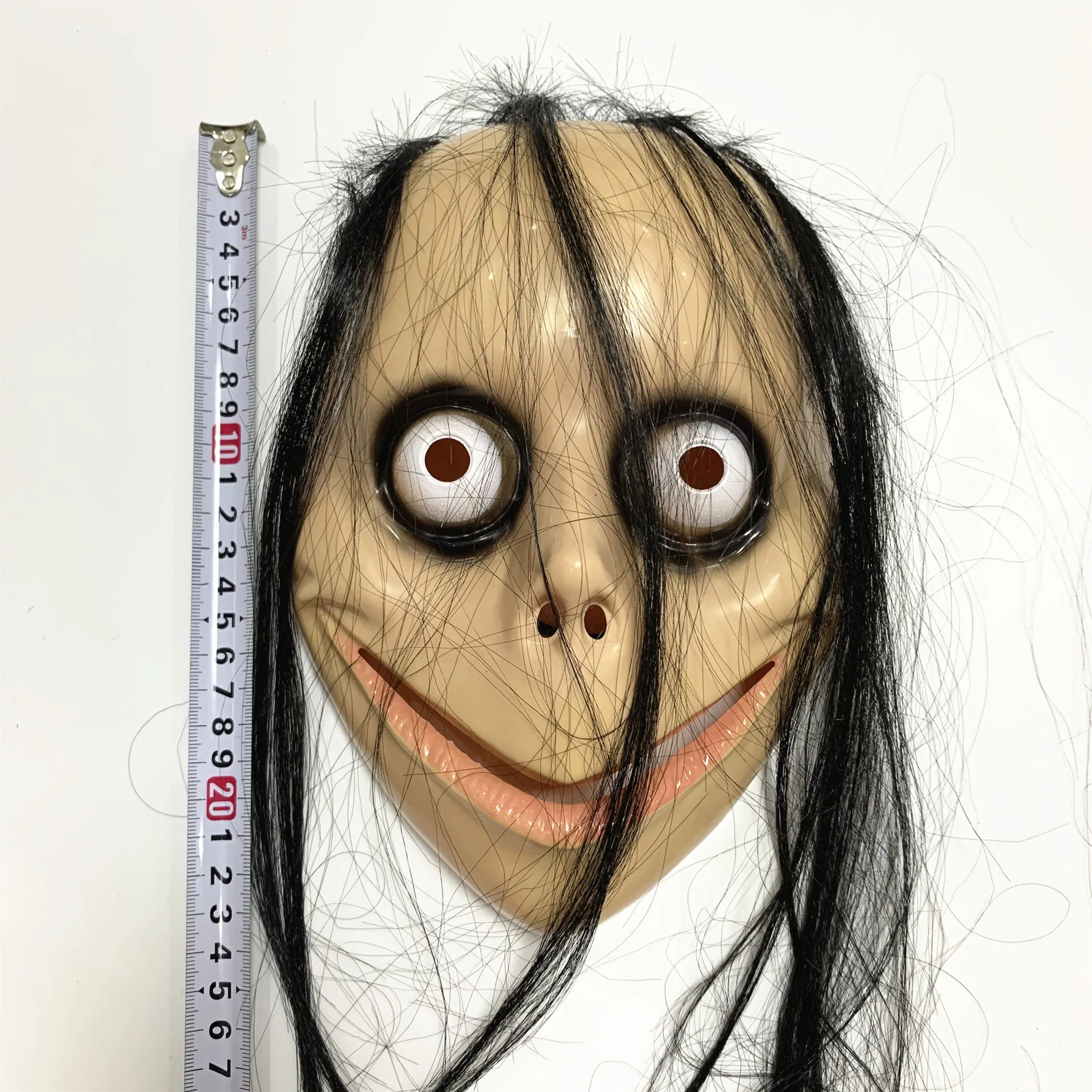 Маска на Хэллоуин маска маленького дьявола ужасная пугающая реалистичный череп