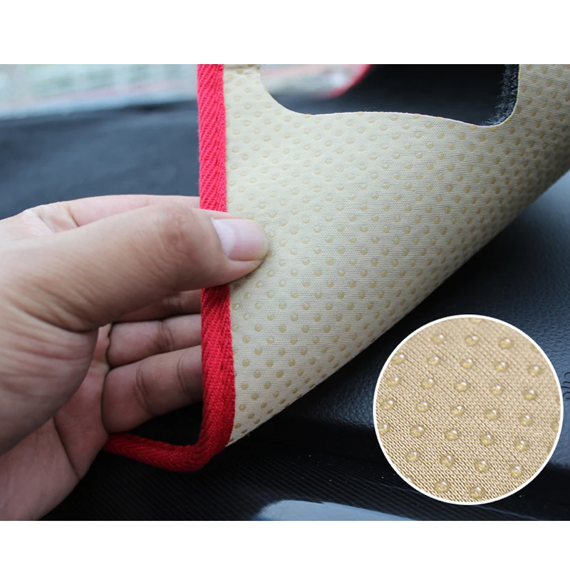 Автомобильный коврик для приборной панели автомобиля Toyota Yaris XP130 2014 2015, предотвращающий освещение.