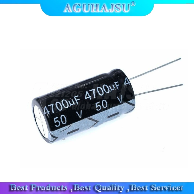 Электролитический конденсатор 2 шт. 50 в 4700uf 4700uf50v 18*35 4700 мкФ 18x35|Конденсаторы| |