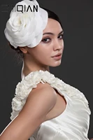 Luxury Lace Applique 2020 Wedding Dresses One Shoulder Flowers Elegant Plus size Vestido De Noiva Bride