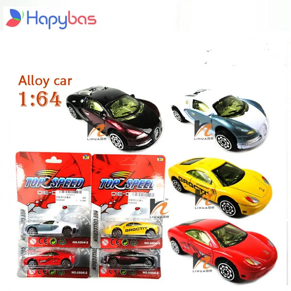 Классические игрушки! Спортивный автомобиль 1:64 модель игрушечного автомобиля из