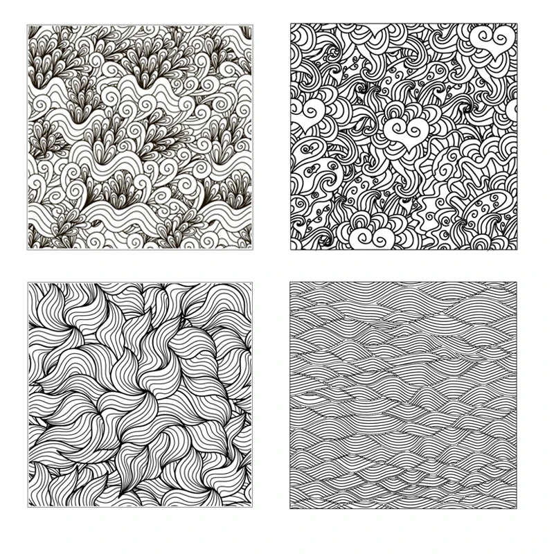 Полимерная глина текстура печать на листах коврик для тиснения облако