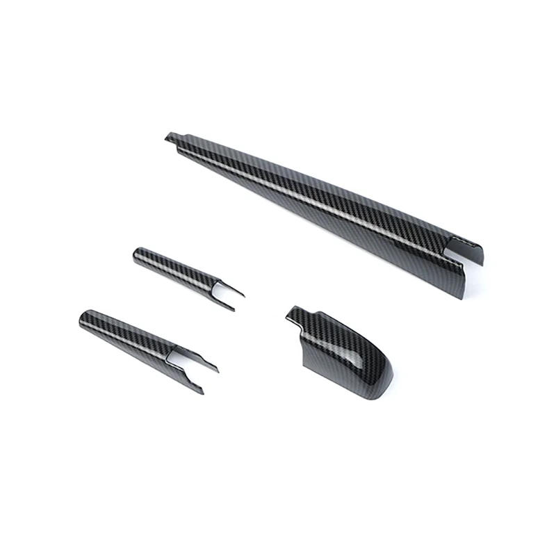 Отделка заднего стеклоочистителя из углеродного волокна крышка для Toyota CHR 2018