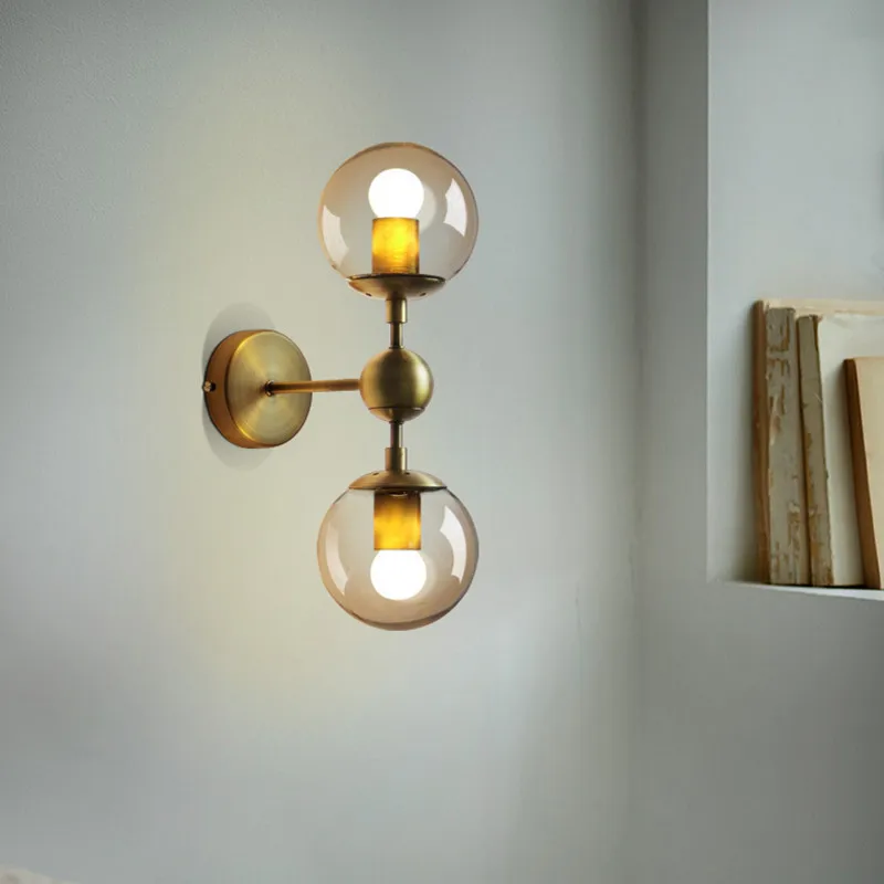 Ретро промышленный стиль прикроватный светодиодный настенный светильник для