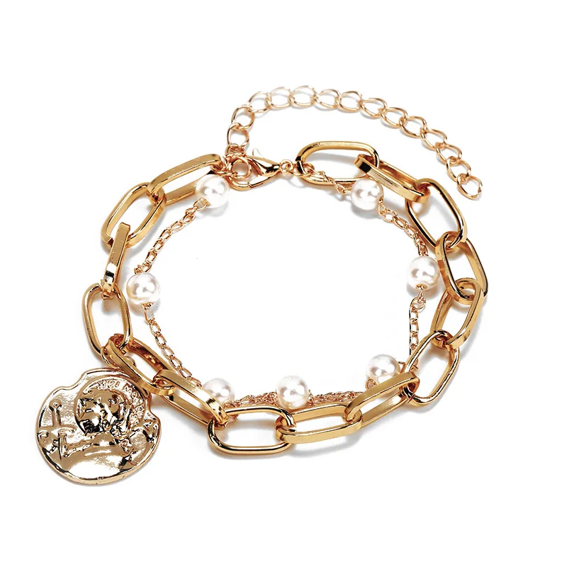 Модные Роскошные с большим именем любовь пятиконечная звезда жемчуг сочетание