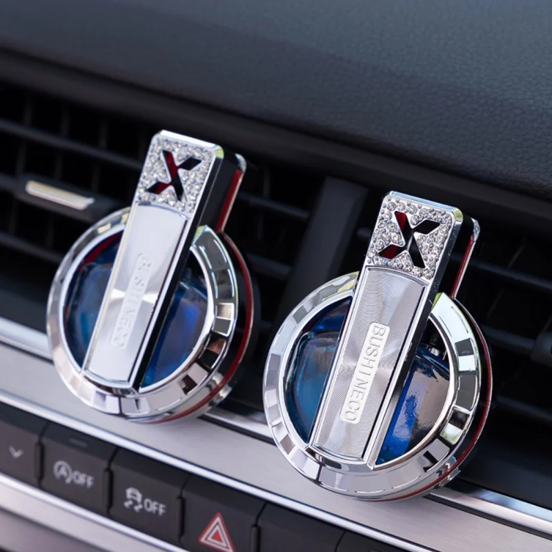 Car Fragrance Diffuser Essential Oil Vent Clip Air Freshener Portable Aromatherapy Car Perfume Solid Fragrance Diffuser