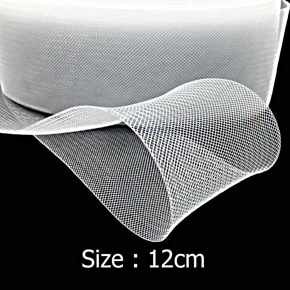 Коса [IuBuFiGo] из конского волоса для изготовления платьев и шляп черная белая